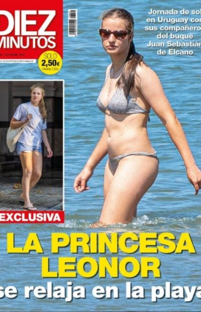 Revistas, Ana Obreg&oacute;n, princesa Leonor