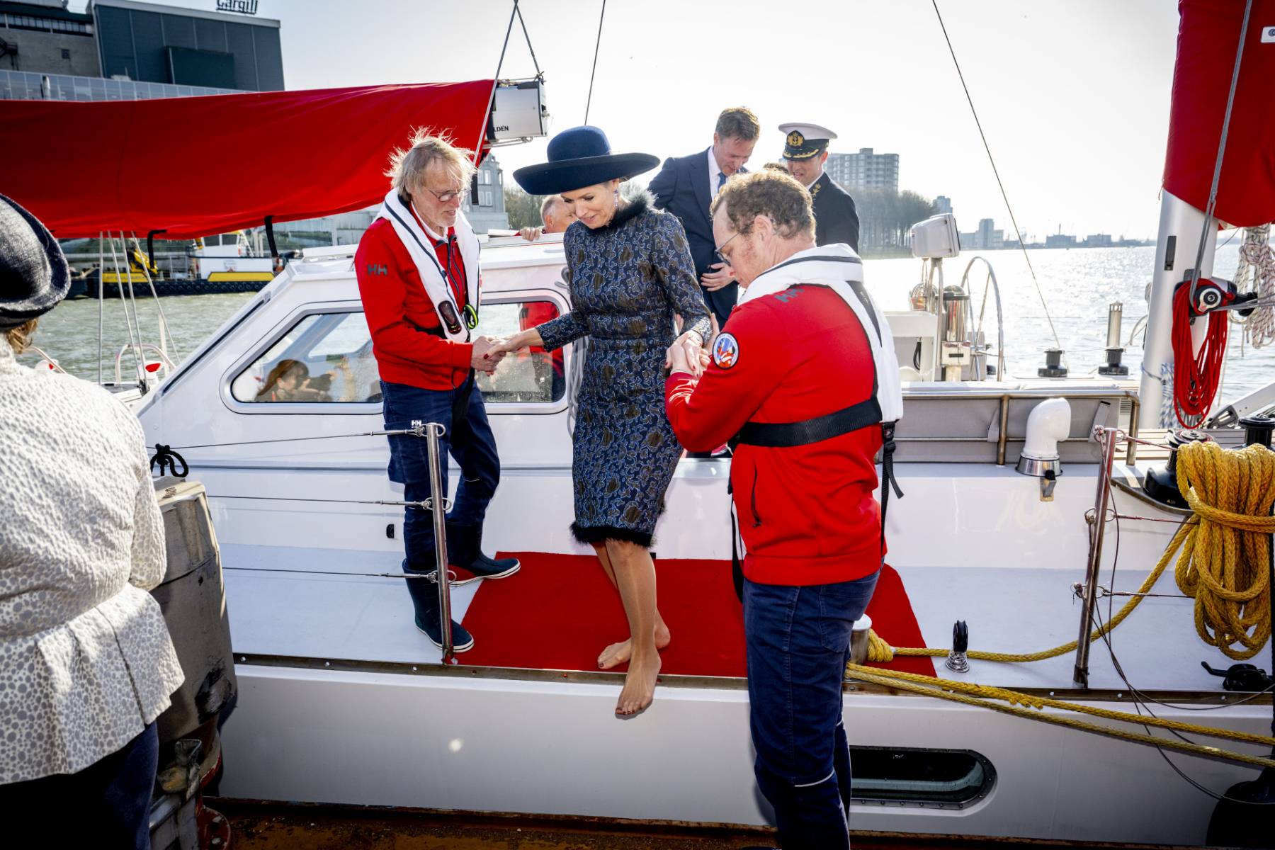 M&aacute;xima de Holanda en Rotterdam. (Foto: Gtres)