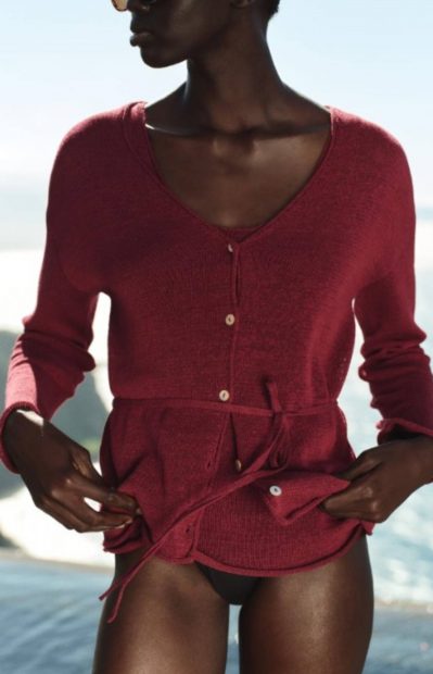 Chaqueta de punto de Zara, Zara