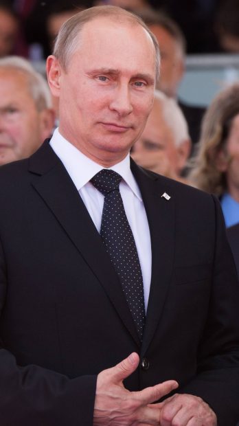 El presidente ruso Vladimir Putin durante una conmemoración internacional. (Foto: Gtres)