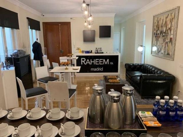 Una de las salas del club Raheem. (Foto: web Raheem). 