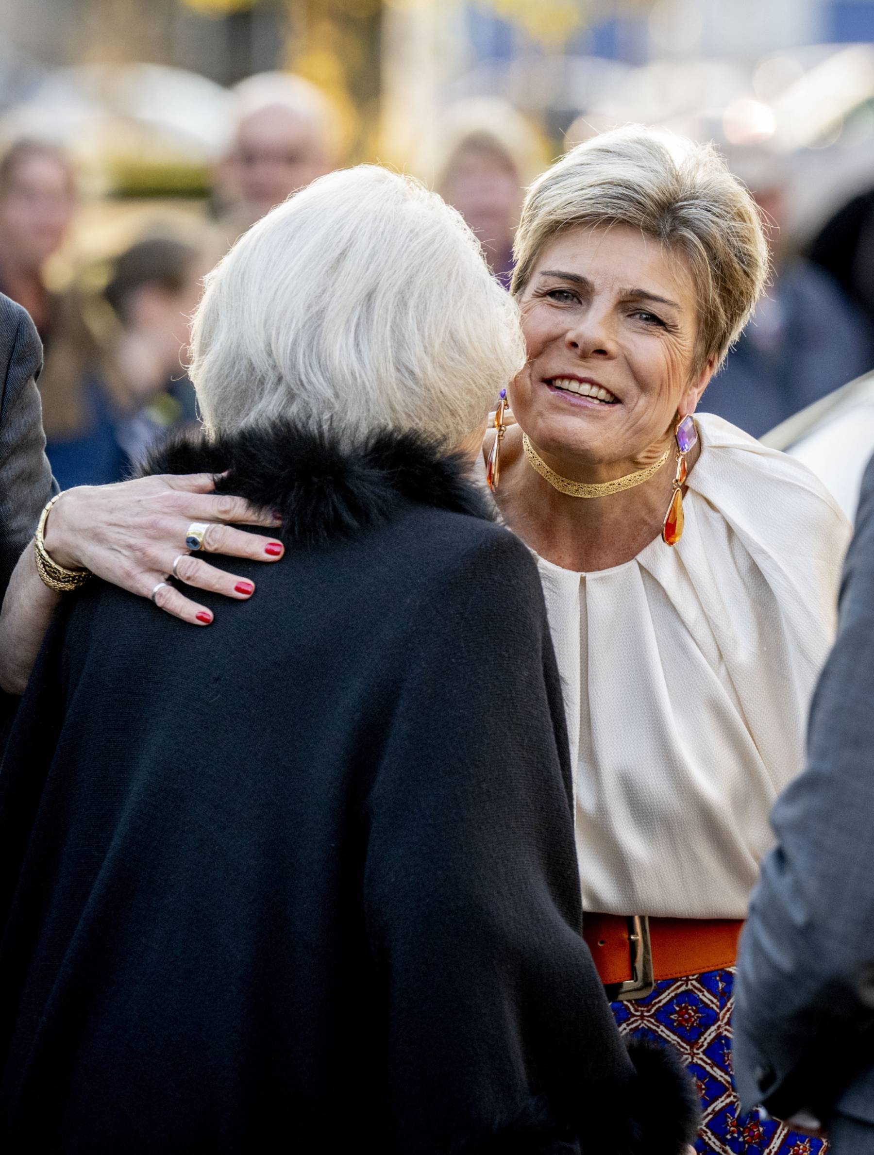 La princesa Laurentien en un acto oficial en Holanda. (Foto: Gtres)
