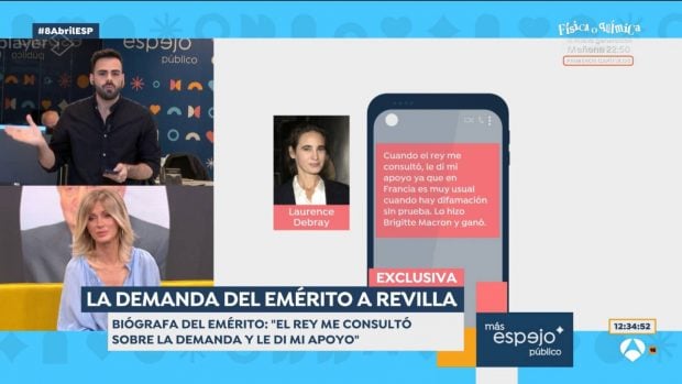 Susanna Griso, Rey Juan Carlos, Revilla 