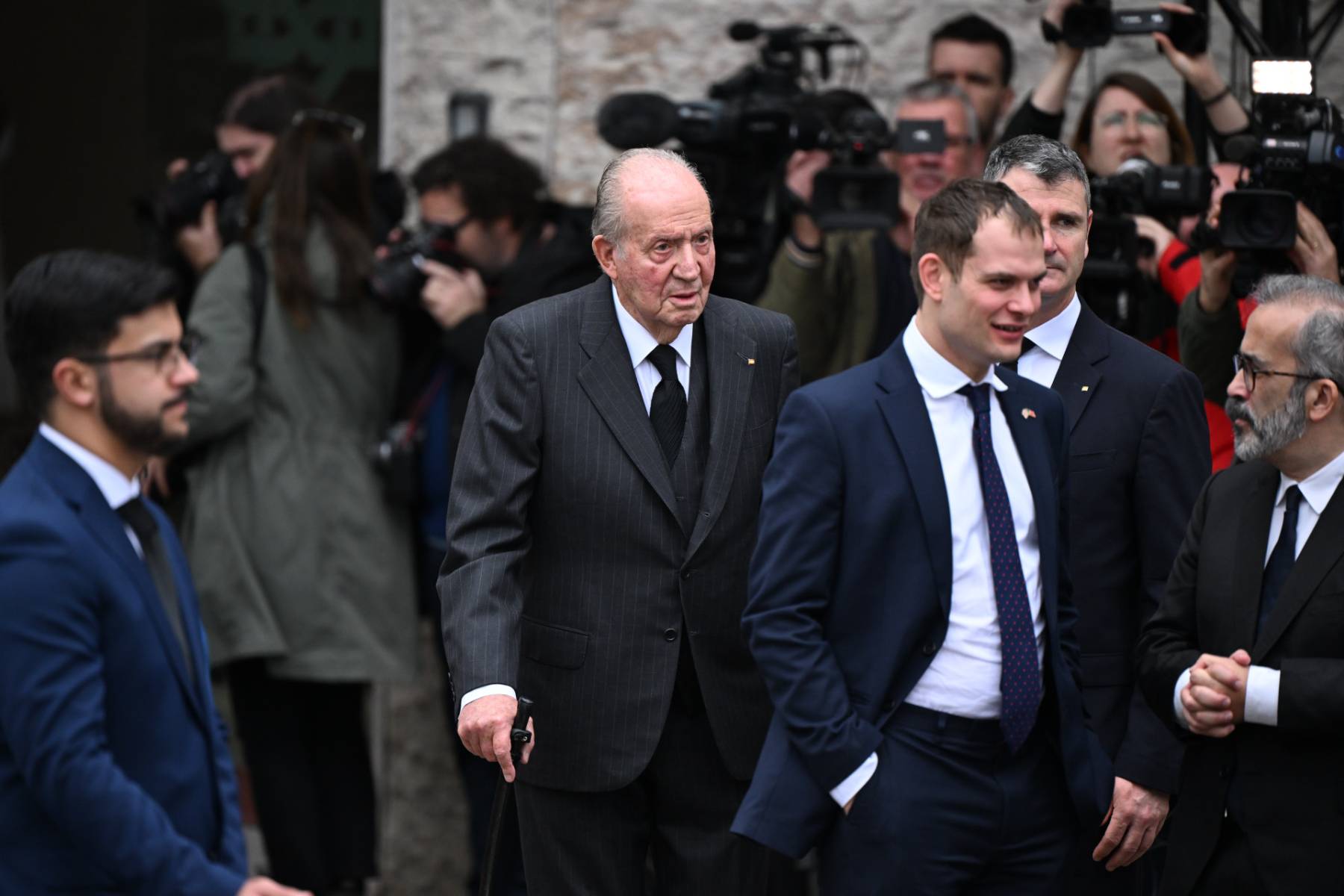 El Rey Juan Carlos I en Lisboa. (Foto: Gtres)