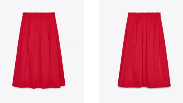 Falda Zara, Zara