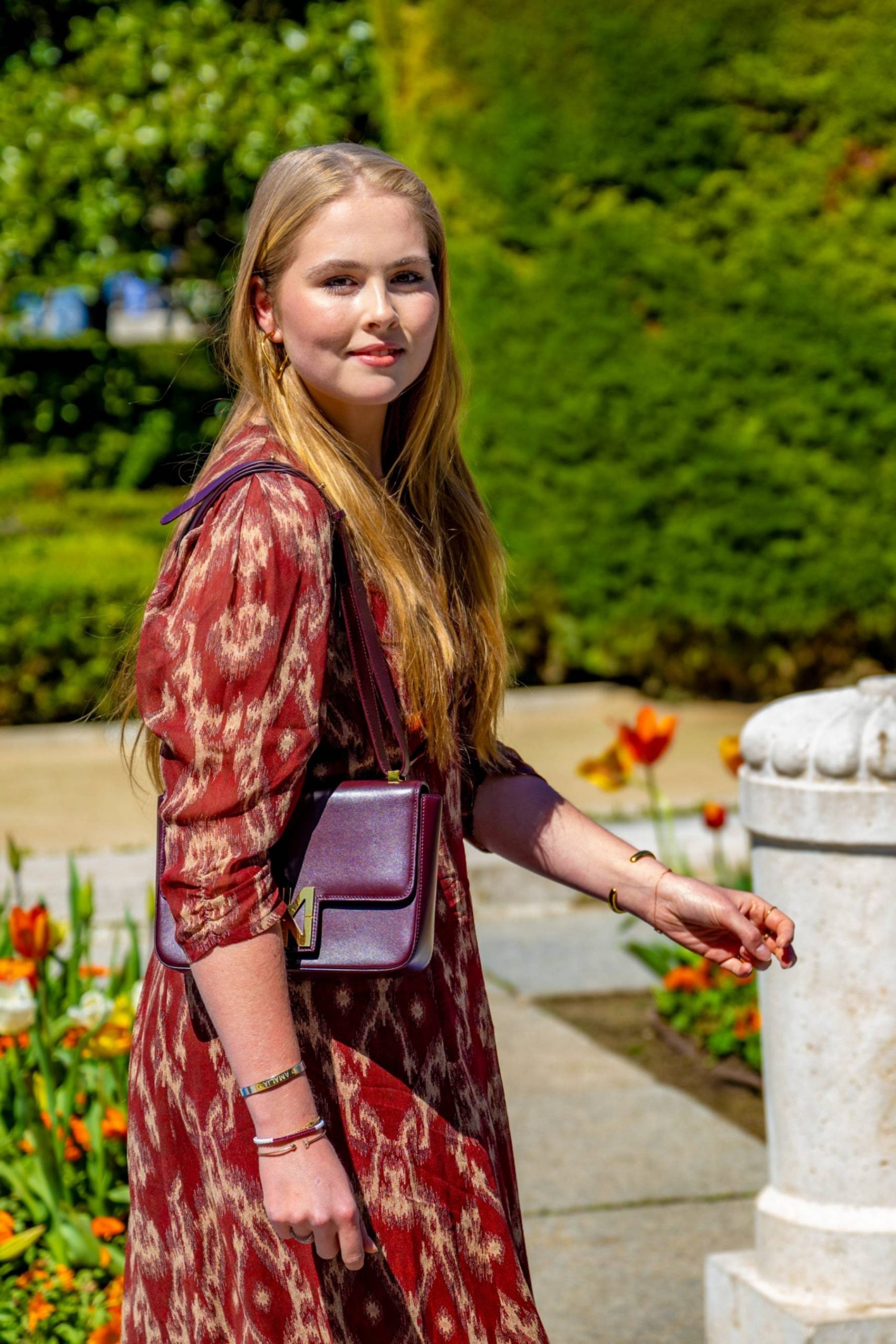 Amalia de Holanda en Madrid. (Foto: Gtres)
