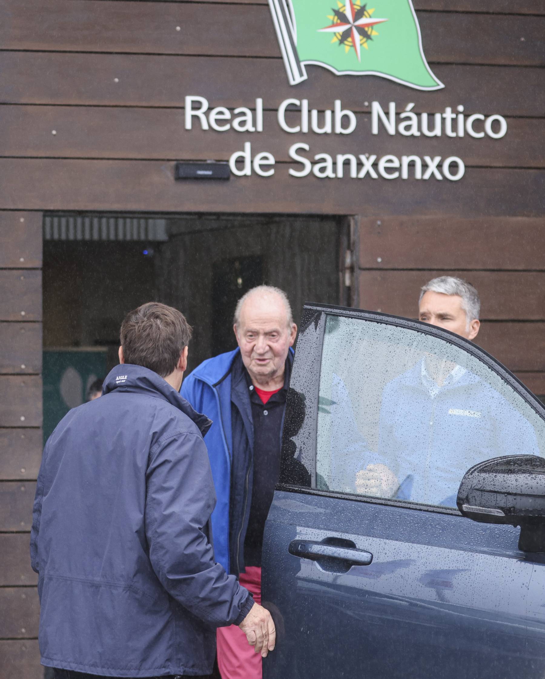 El Rey Juan Carlos en Sangenjo. (Foto: Gtres)