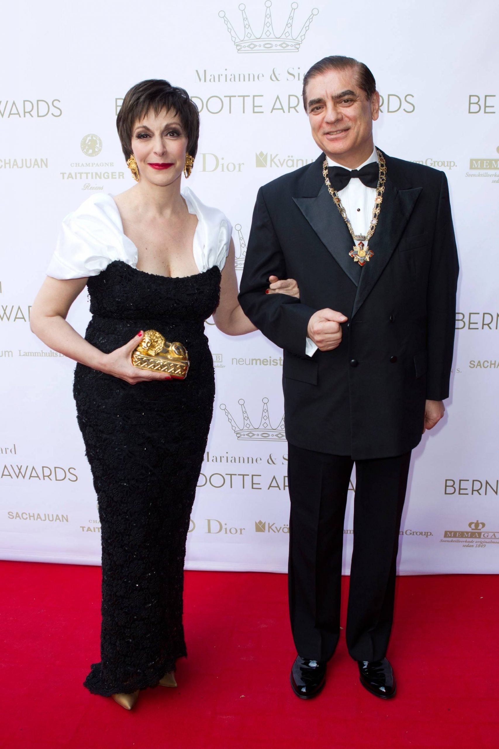 El príncipe Pablo de Rumanía y su mujer, Lia, en un evento en Estocolmo. (Foto: Gtres)