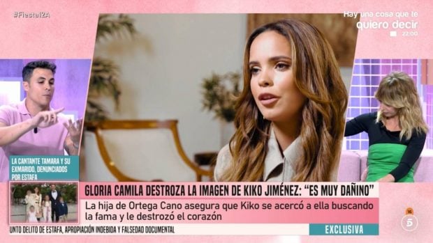 Kiko Jiménez en el programa 'Fiesta'. (Foto: Telecinco)