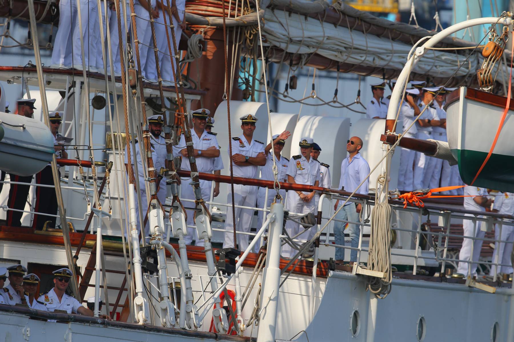 El buque escuela de la Armada Espa&ntilde;ola, Juan Sebasti&aacute;n de Elcano. (Foto: Gtres)
