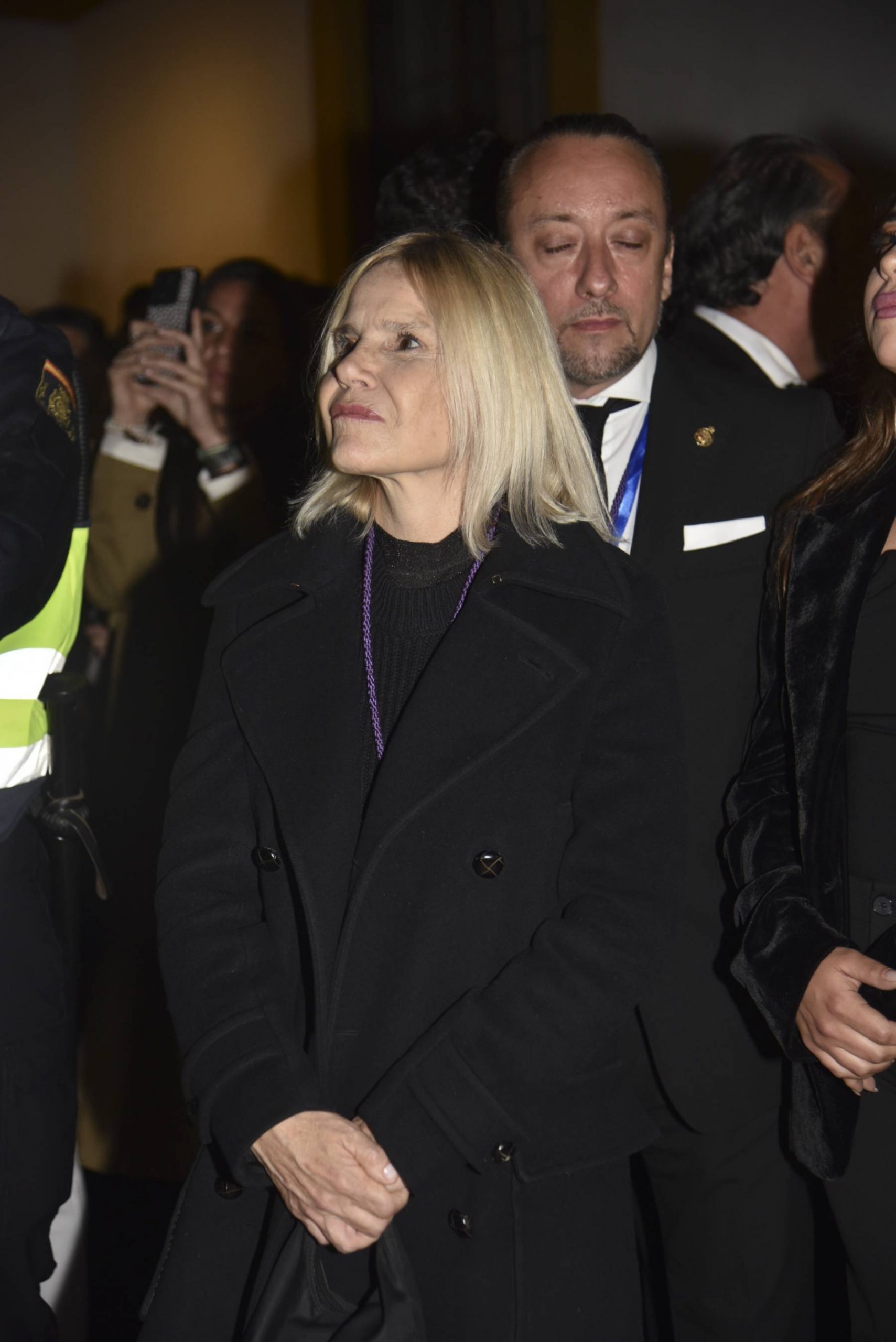 Eugenia Mart&iacute;nez de Irujo en la Semana Santa sevillana. (Foto: Gtres)