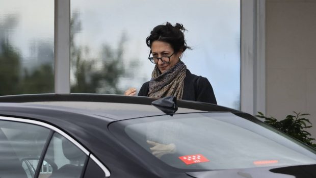 Claudia en una visita a Ernesto de Hannover. (Foto: Gtres)