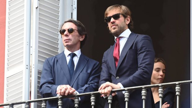 José María Aznar y Rosauro Varo