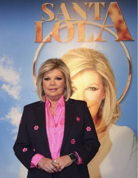 Terelu Campos en la presentaci&oacute;n de 'Santa Lola'. (Foto: Gtres)