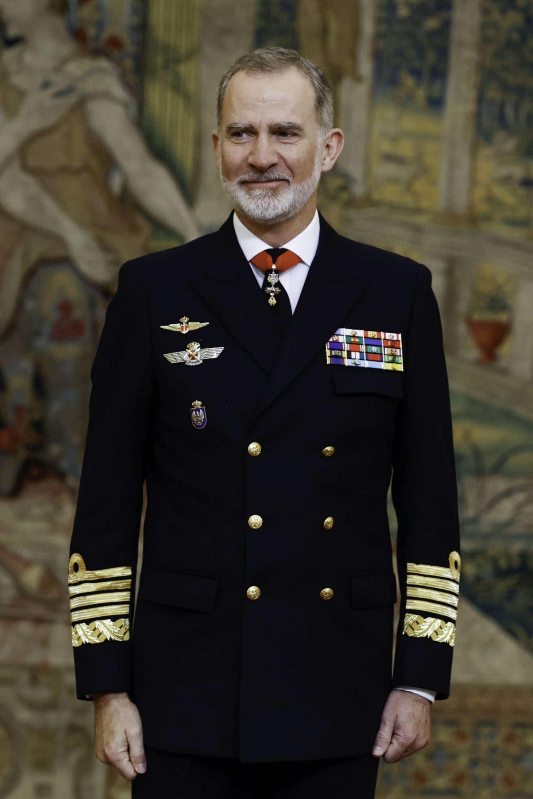El Rey Felipe VI en un acto oficial. (Foto: Gtres)