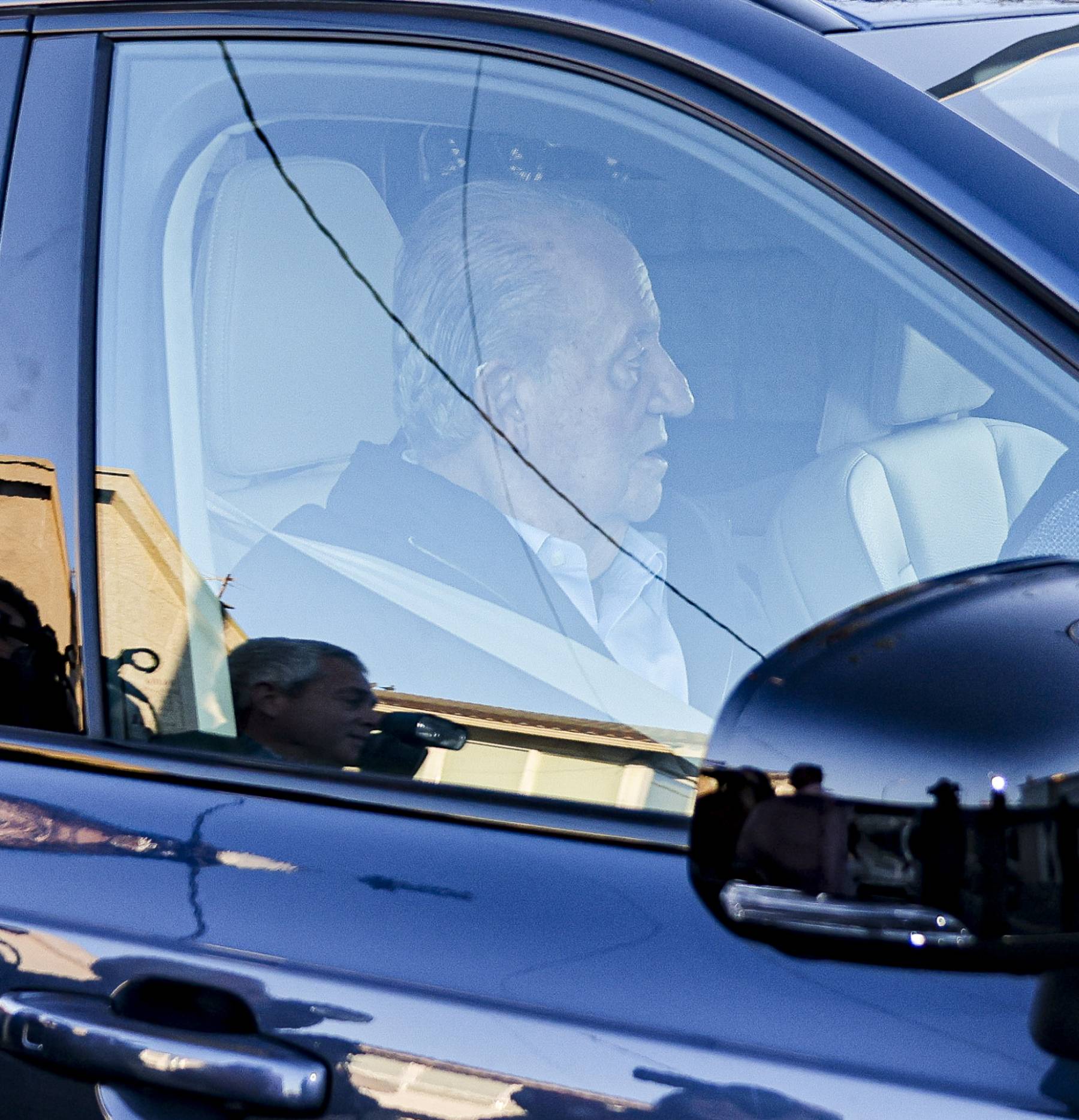 El Rey Juan Carlos en Sangenjo. (Foto: Gtres)