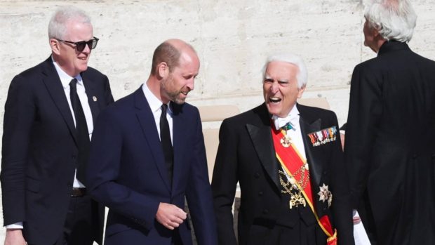 Guillermo de Inglaterra en El Vaticano. (Foto: Gtres)