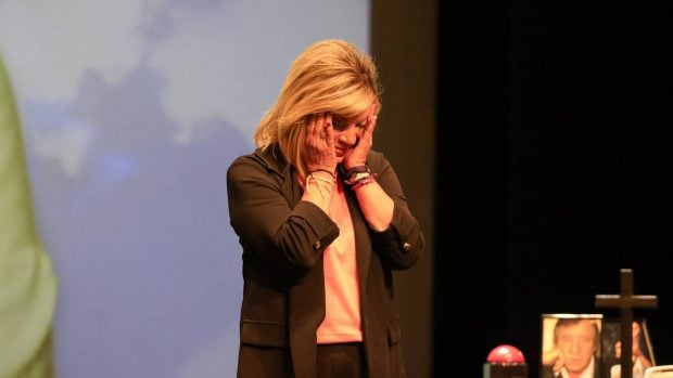 Terelu Campos emocionada. (Foto: Gtres)