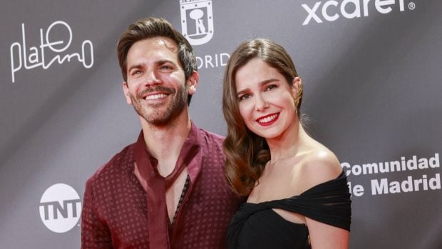 Marc Clotet y Natalia S&aacute;nchez en el photocall. (Foto: Gtres)