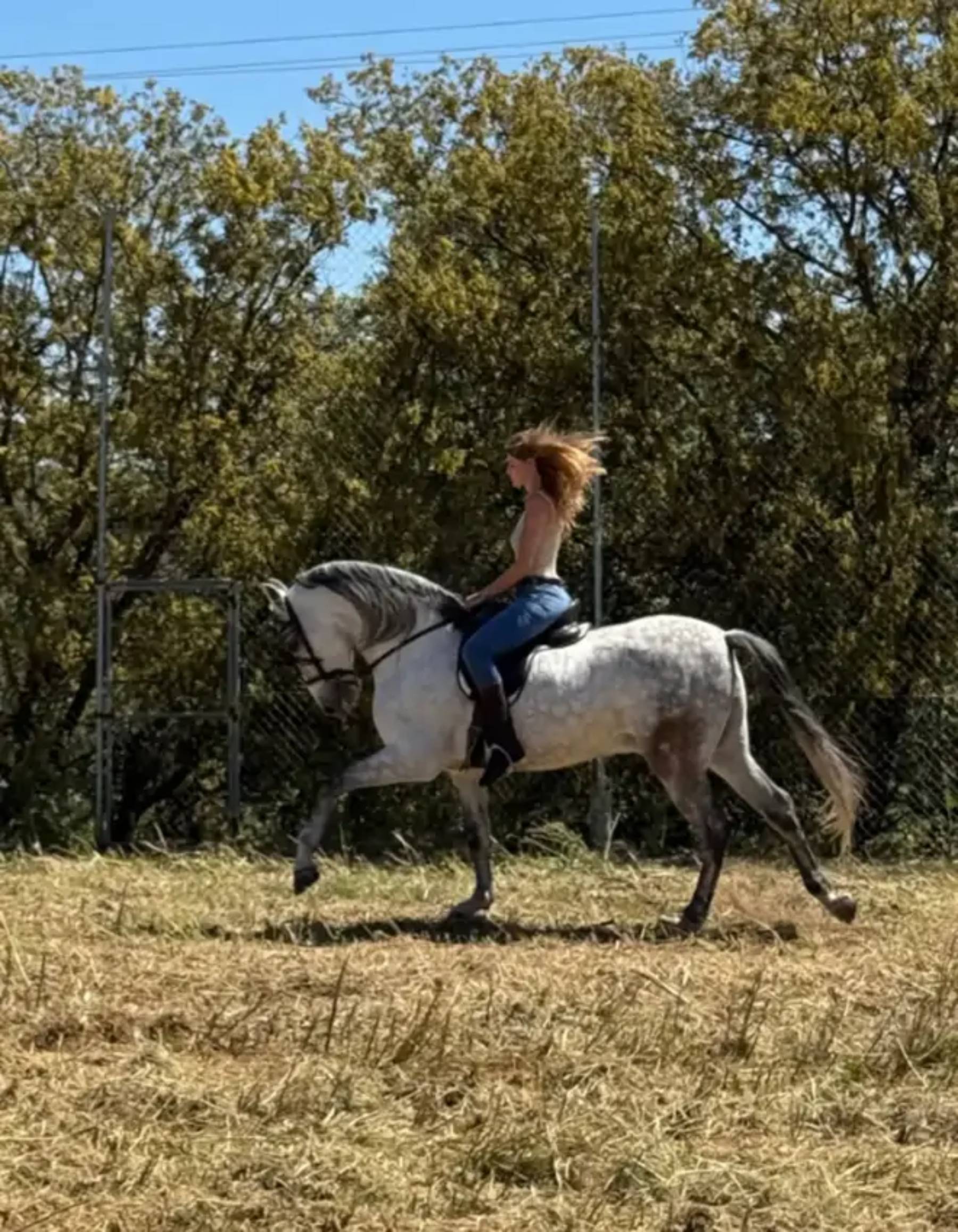 Ana Soria montando a caballo. (Foto: RRSS)