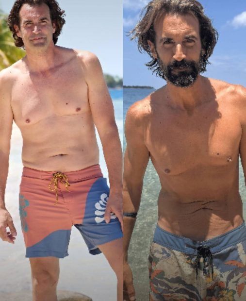 Cambio f&iacute;sico de &Aacute;lex Adrover. (Foto: Telecinco)