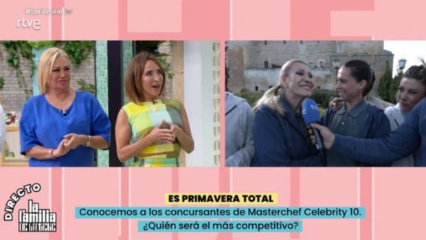 Rosa Benito en la promoci&oacute;n de MasterChef Celebrity. (Foto: TVE)