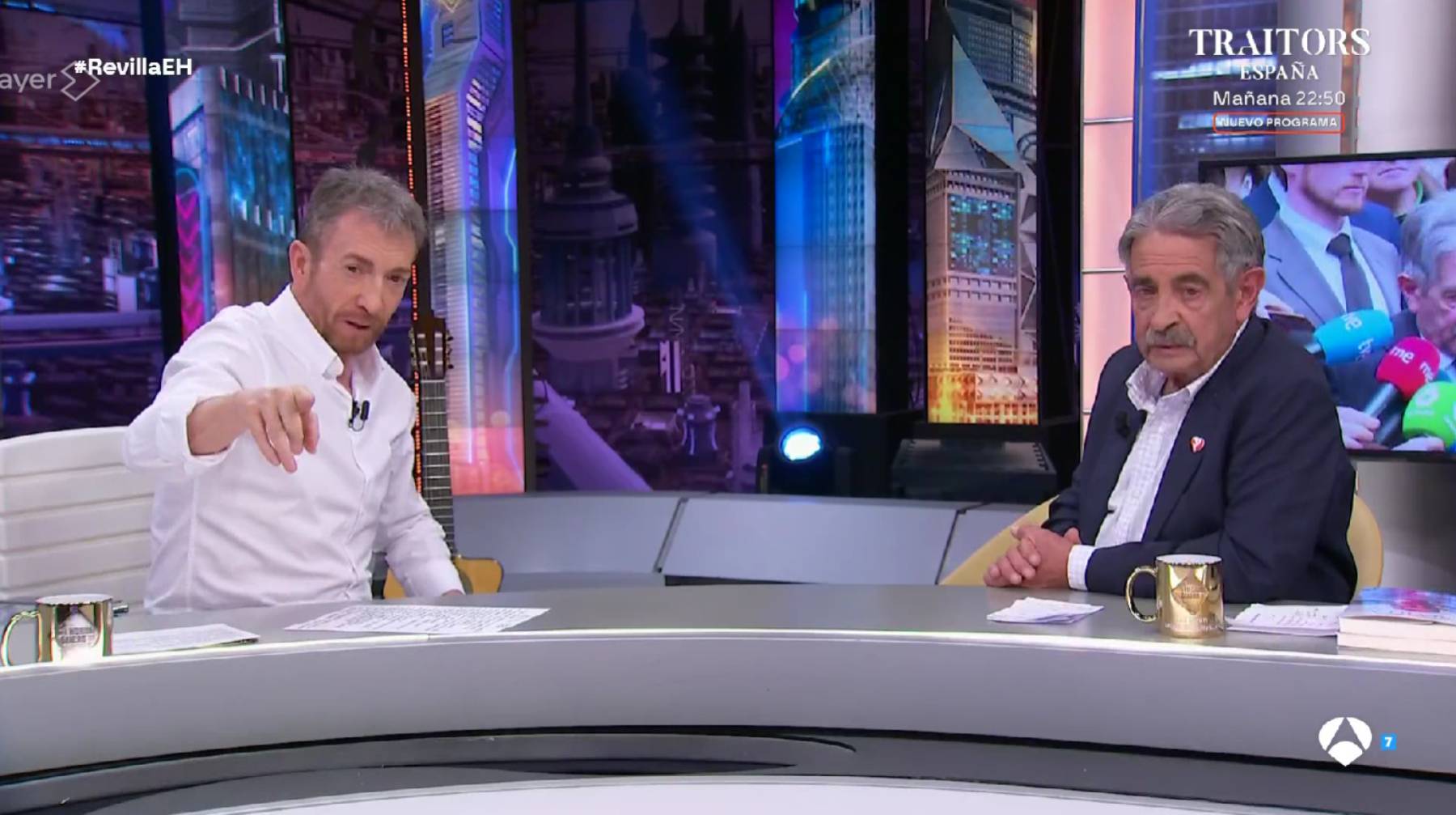Miguel &Aacute;ngel Revilla en 'El Hormiguero'. (Foto: Antena 3)
