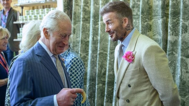 David Beckham, regalo beckham, rey carlos iii, carlos iii, reina camila