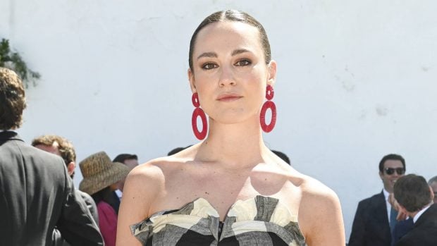 Rocío Laffón de boda en Sevilla. (Foto: Gtres)