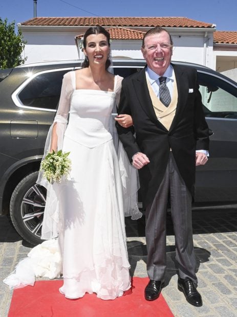 C&eacute;sar Cadaval junto a su hija Patricia. (Foto: Gtres)