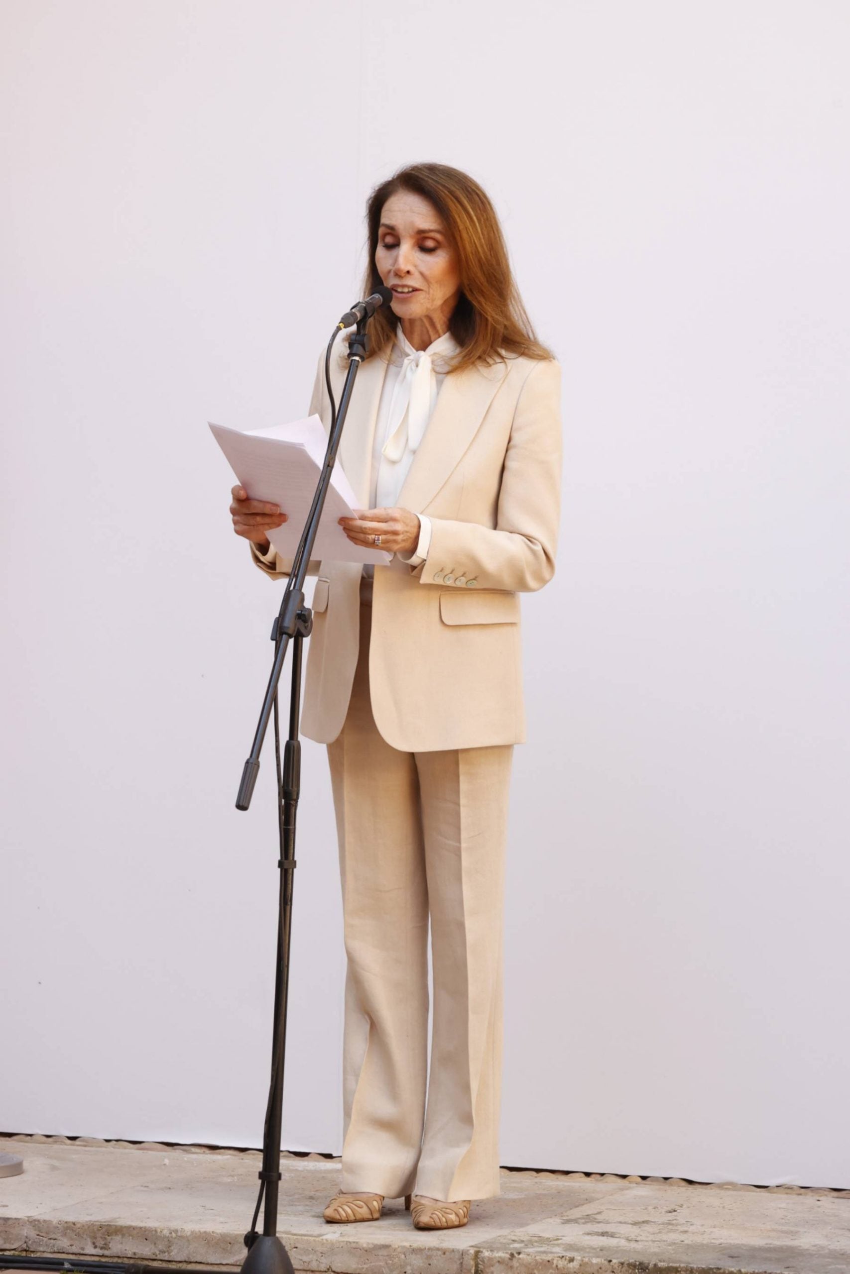 Ana Bel&eacute;n en un evento en Ciudad Real. (Foto: Gtres)