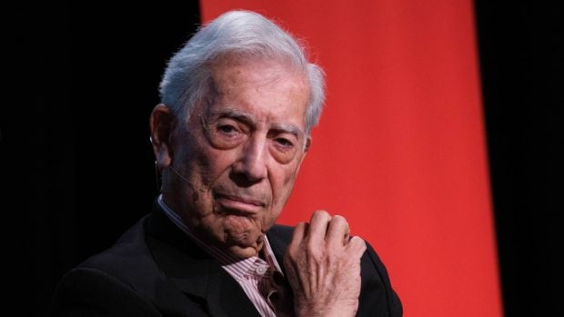 Mario Vargas Llosa en un acto oficial. (Foto: Gtres)