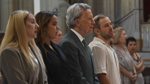 La familia de Rocío Jurado en el homenaje. (Foto: Gtres)