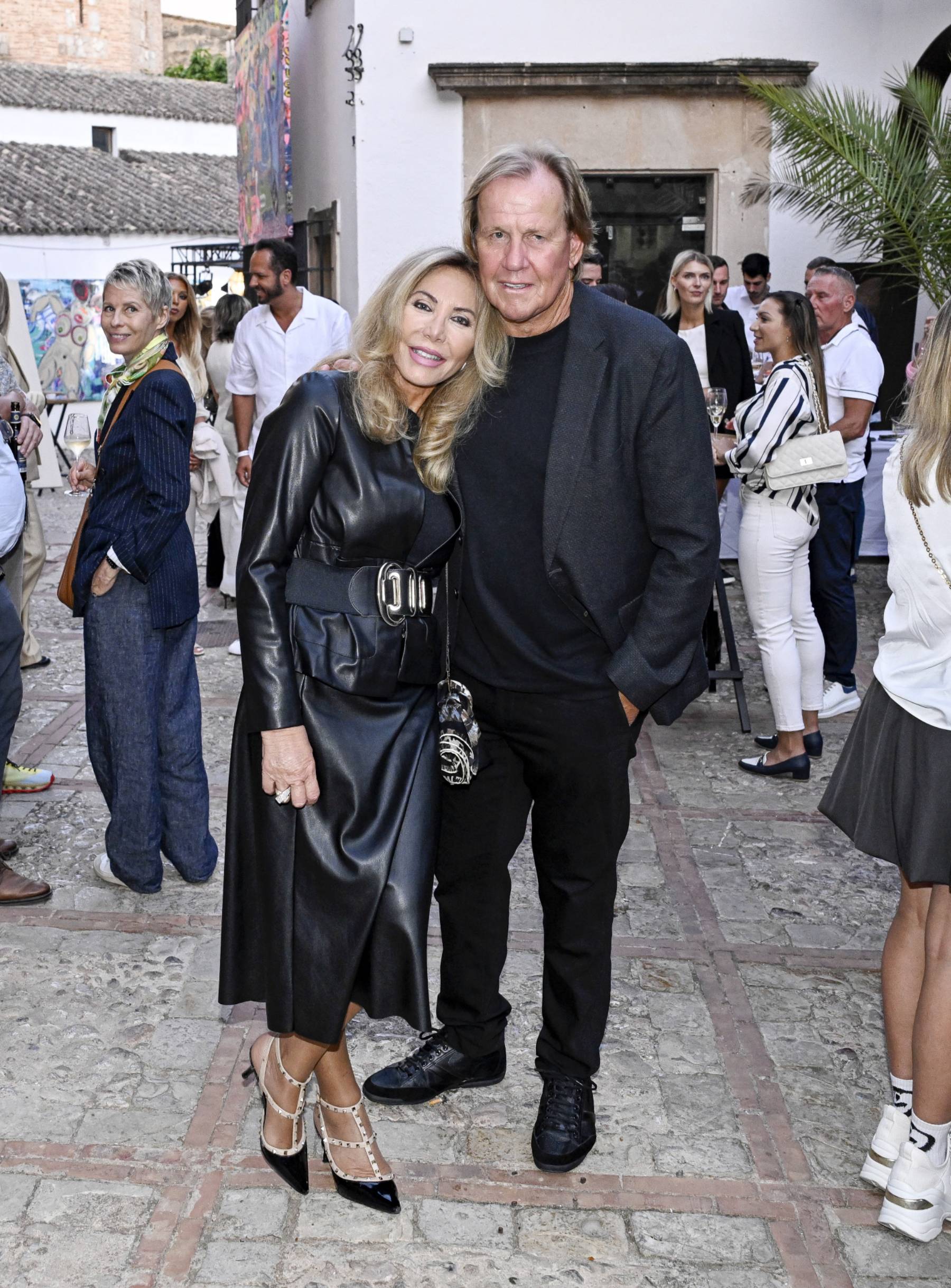 Norma Duval y Matthias K&uuml;hn en Mallorca. (Foto: Gtres)