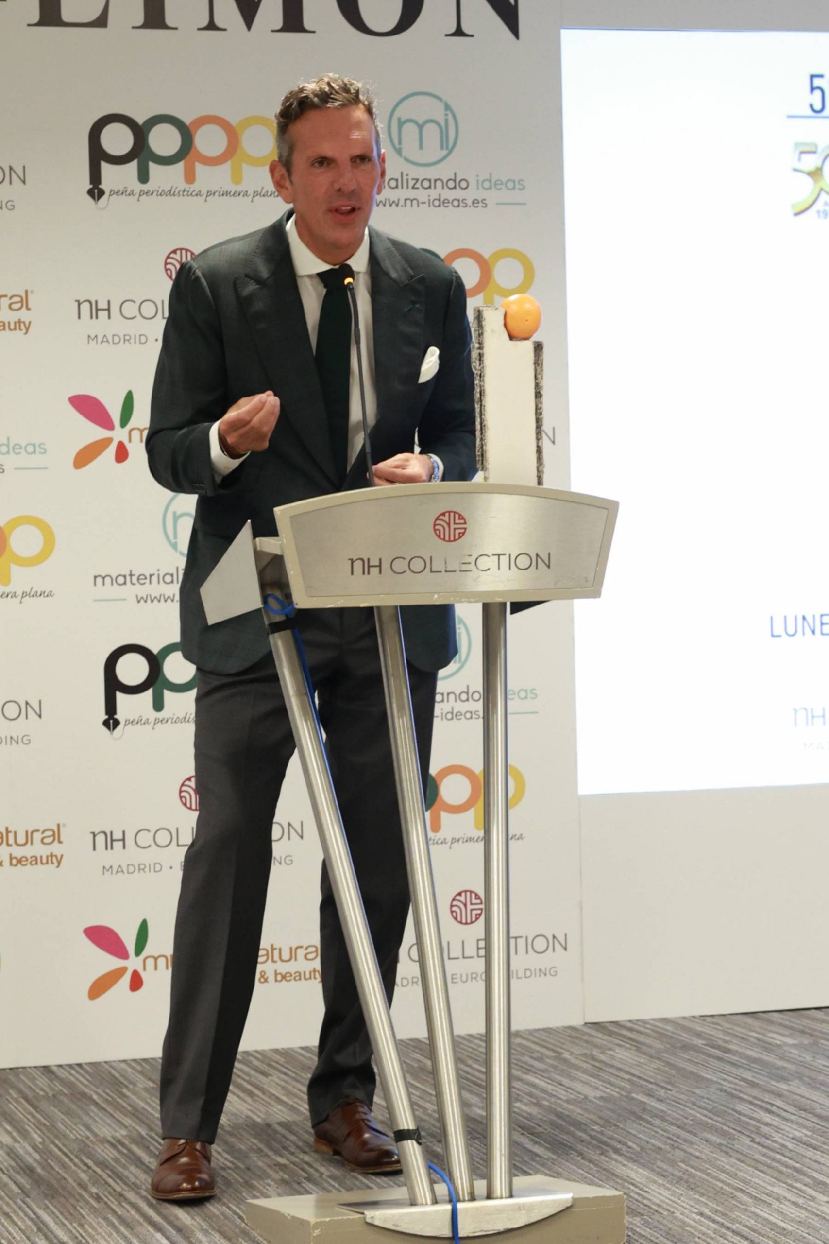 Joaqu&iacute;n Prat durante la entrega de unos premios. (Foto: Gtres)
