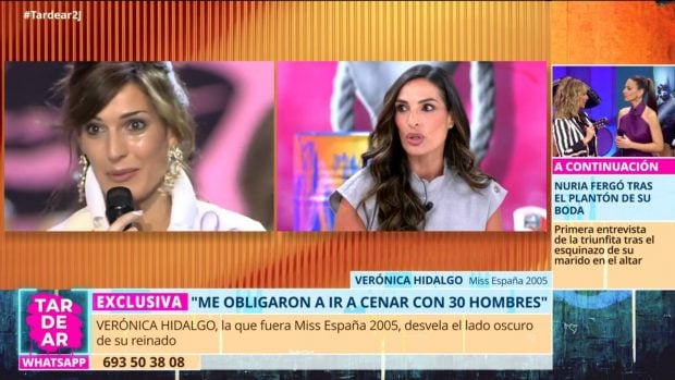 Ver&oacute;nica Hidalgo, TardeAR, Miss Espa&ntilde;a, Miss Universo