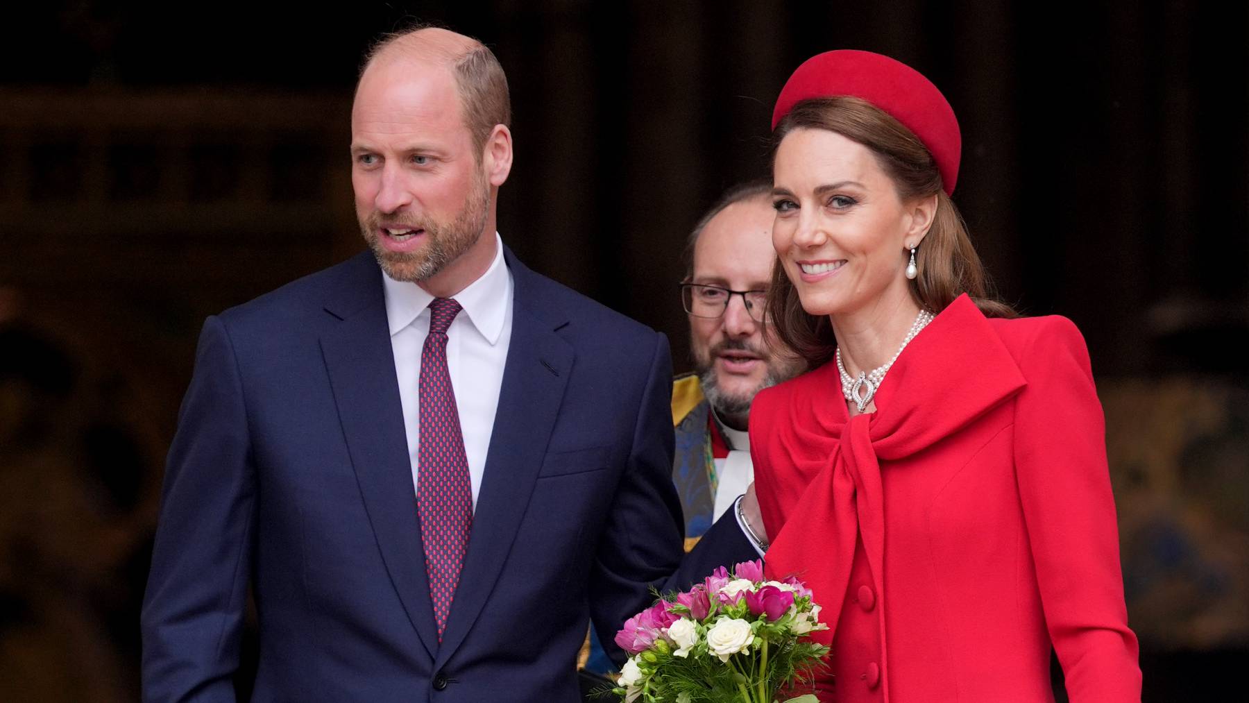 El pr&iacute;ncipe Guillermo y Kate Middleton en un acto oficial. (Foto: Gtres)
