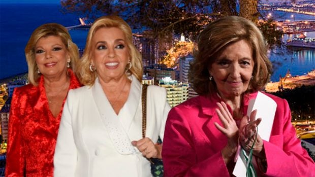 Terelu Campos, Carmen Borrego y Mar&iacute;a Teresa Campos.