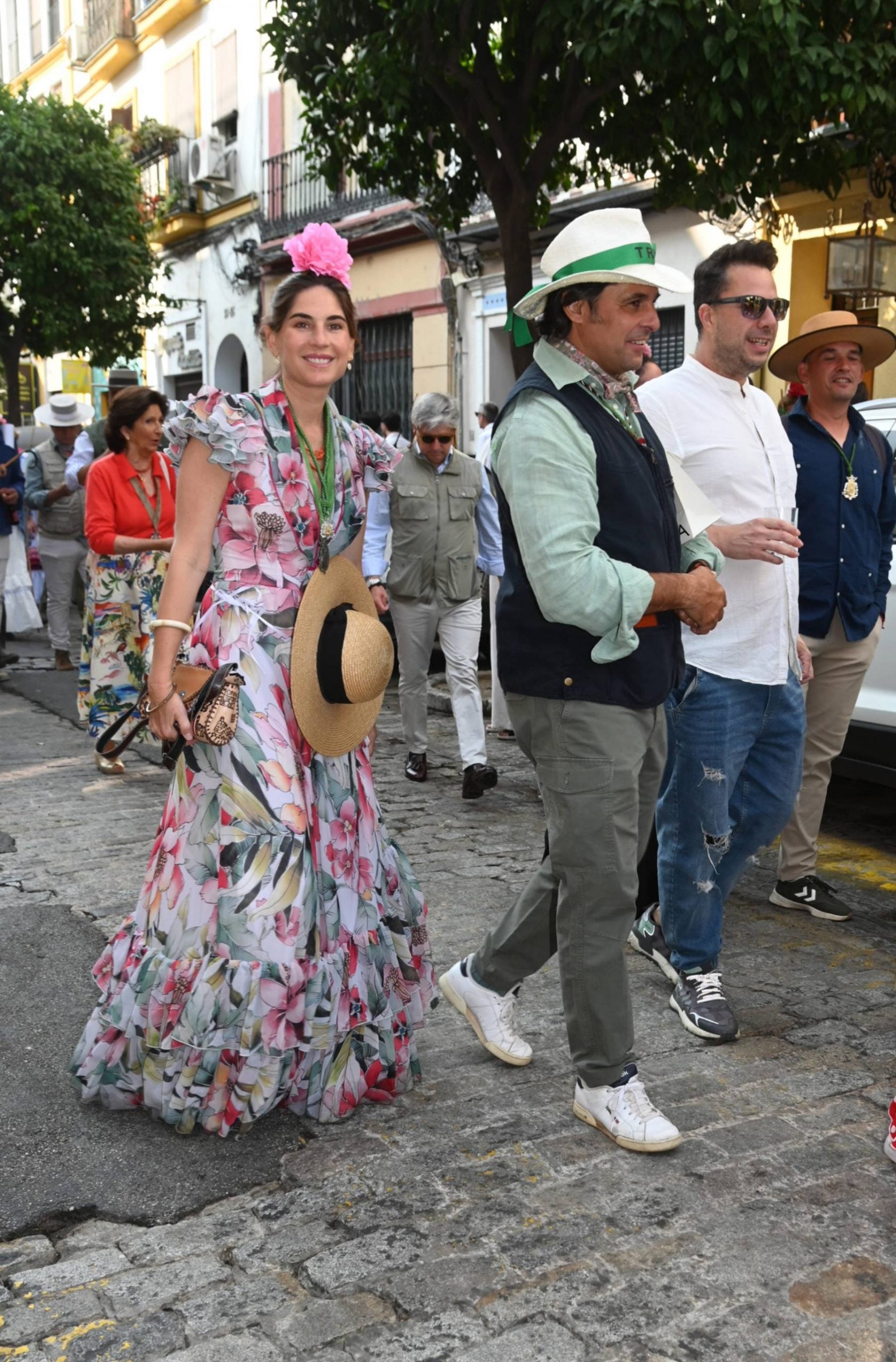 Lourdes Montes y Francisco Rivera en El Roc&iacute;o. (Foto: Gtres)