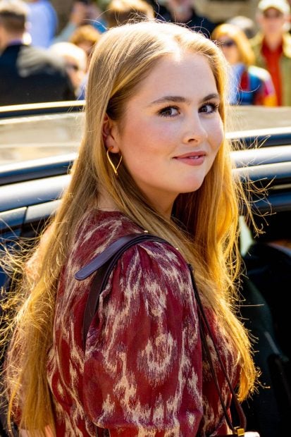 Amalia de Holanda en Madrid. (Foto: Gtres)