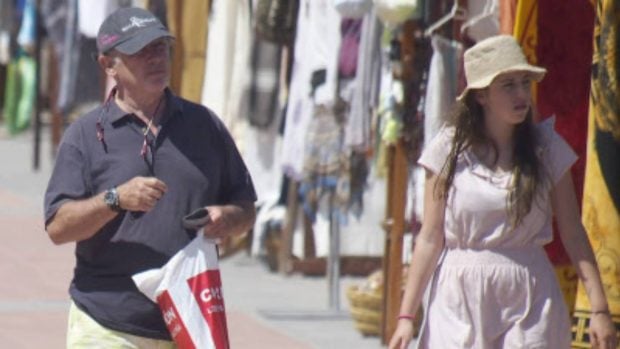 Rodrigo Rato y Gela, su primog&eacute;nita. (Foto: Gtres)