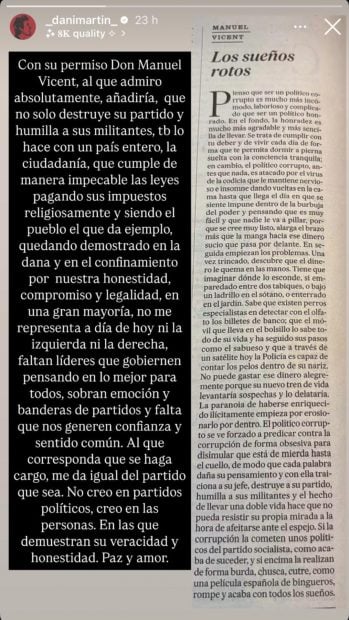Dani Mart&iacute;n