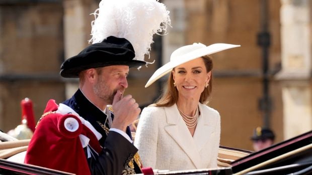El pr&iacute;ncipe Guillermo y Kate Middleton en un acto oficial. (Foto: Gtres)