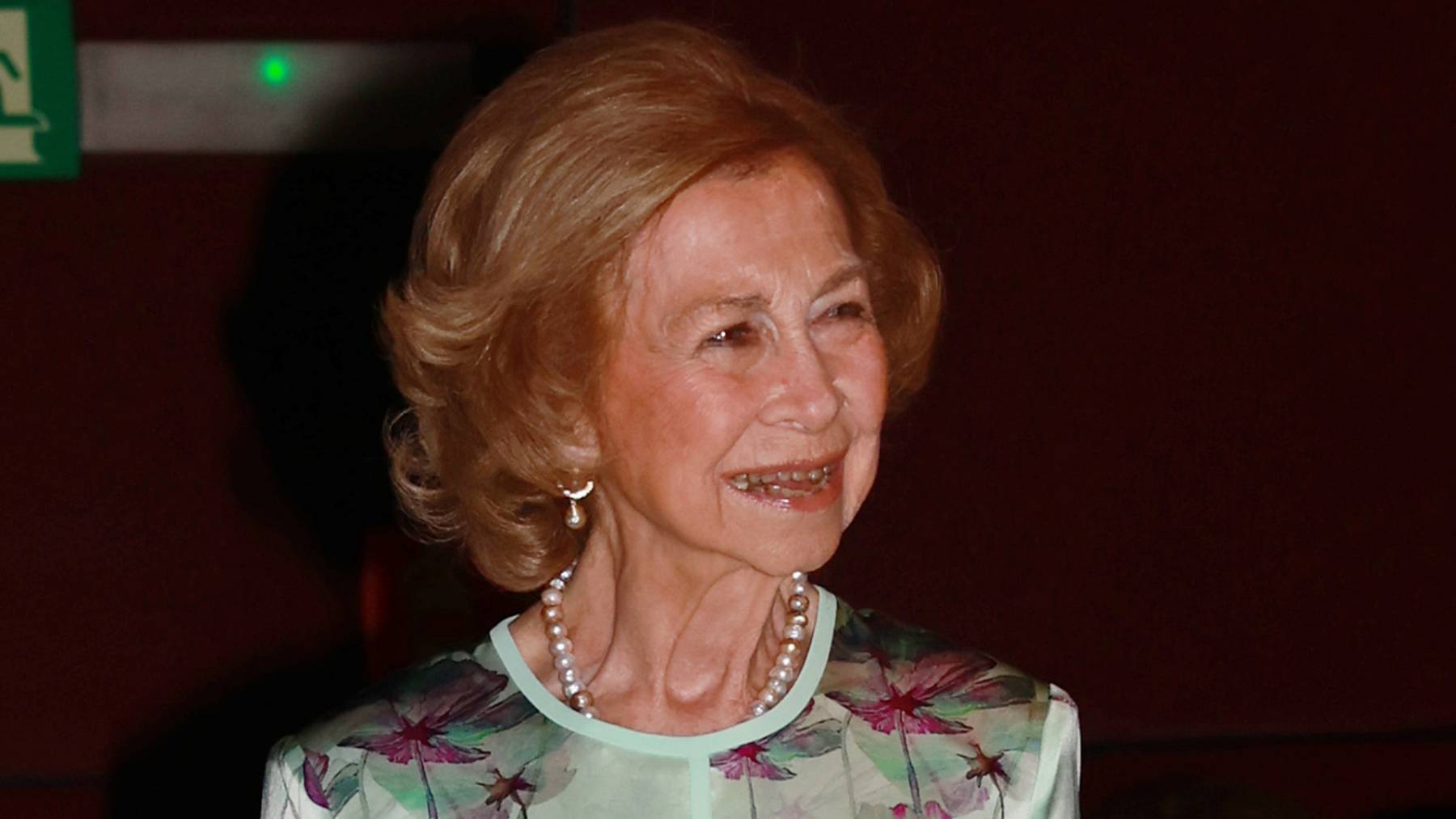 La Reina Sofía en un acto oficial. (Foto: Gtres)
