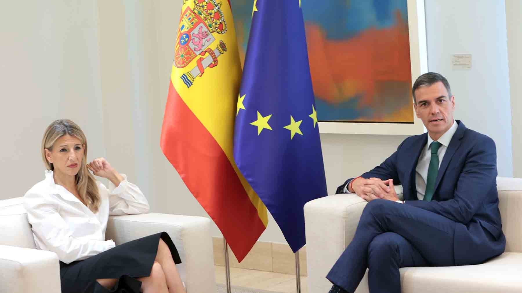Pedro S&aacute;nchez, Moncloa