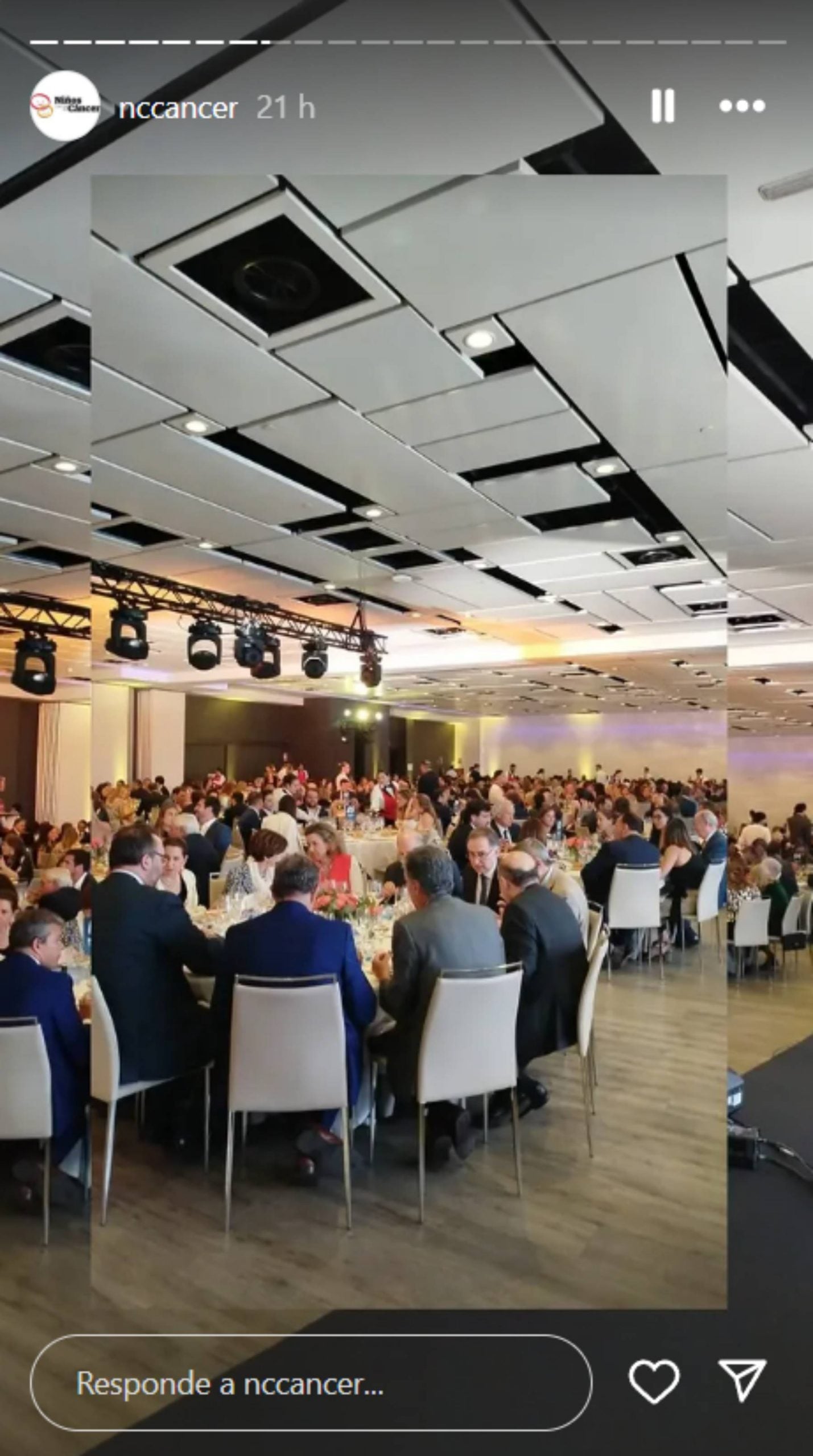 La III Gala Ben&eacute;fica Ni&ntilde;os Contra el C&aacute;ncer (Foto: @nncancer)