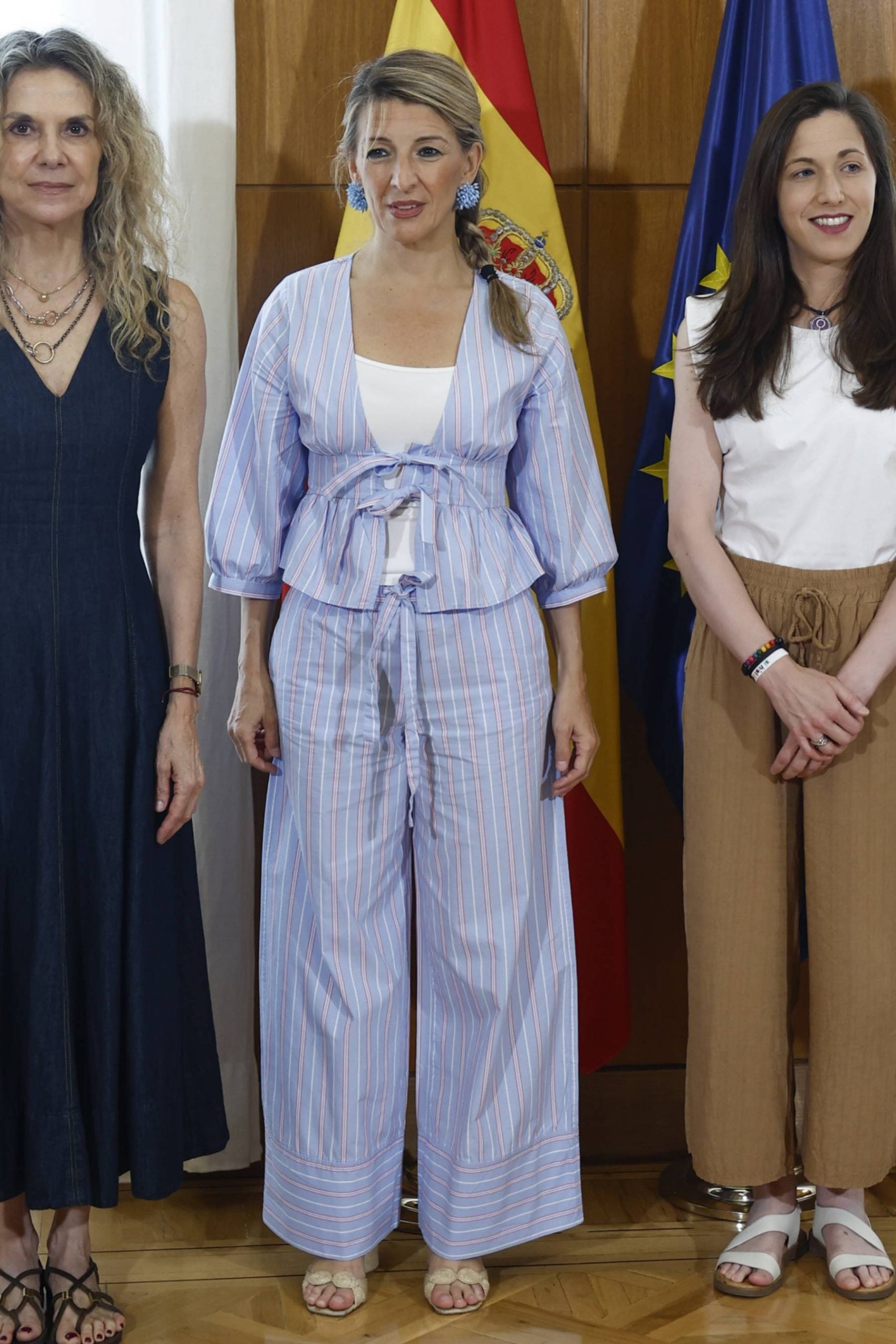 Yolanda D&iacute;az en Madrid. (Foto: Gtres)