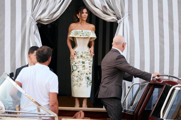 Lauren S&aacute;nchez, Jeff Bezos, boda venecia, vestido lauren 
