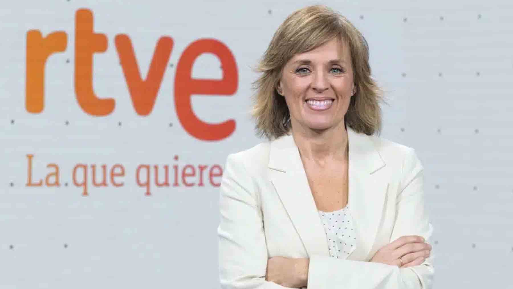 Marta Carazo, periodista de RTVE y nueva mano derecha de Do&ntilde;a Letizia. (Foto: TVE)