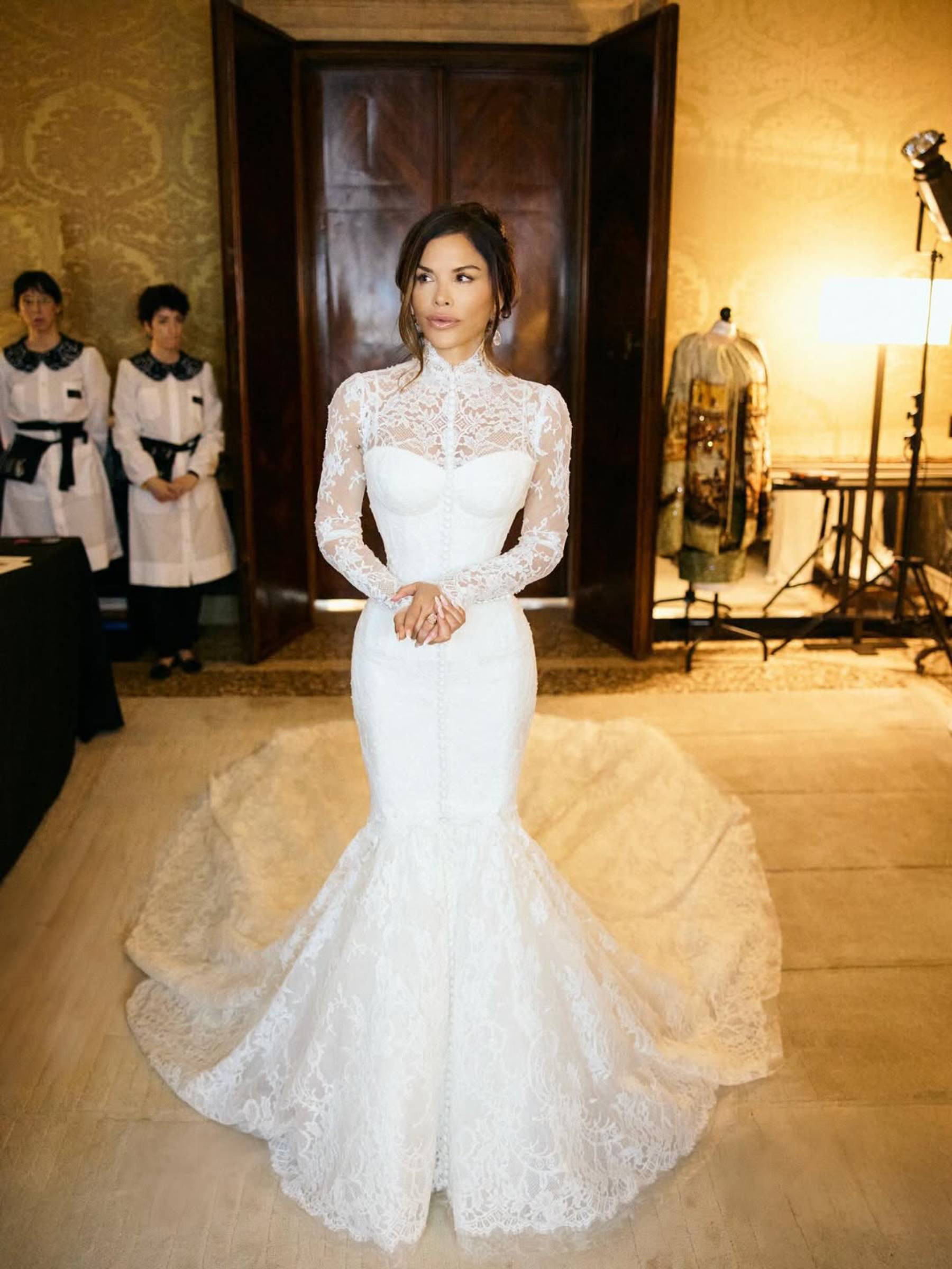 Lauren S&aacute;nchez en el d&iacute;a de su boda. (Foto: RRSS)